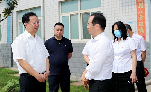 鄭州市委常委、市紀(jì)委書(shū)記杜新軍一行蒞臨調(diào)研